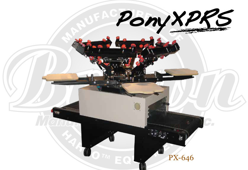 Our Pony XPRS all in one Silk Screen Machine